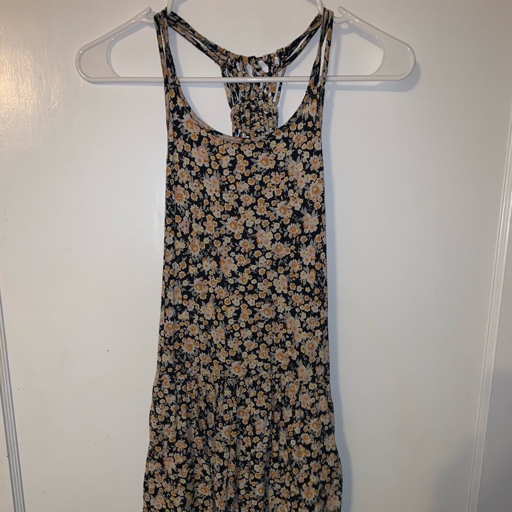 Volcom floral romper.